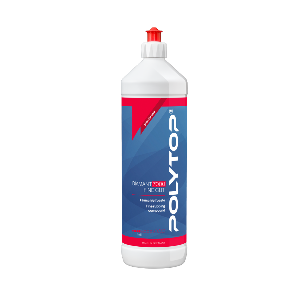 Polytop Diamant 7000 Fine Cut микроабразивная и антиголограммная полировальная паста (P5000) 1 л