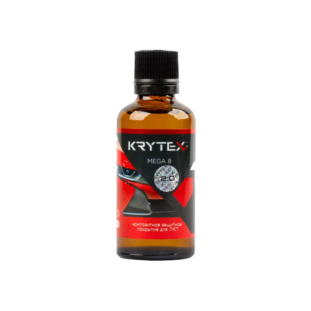Krytex Mega 8 2.0 (Z) композитное защитное покрытие для ЛКП 50 мл