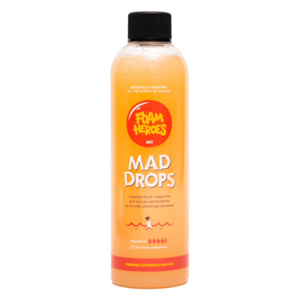 Foam Heroes Mad Drops Candy FHB016 быстрое гидрофобное покрытие для ЛКП 500 мл
