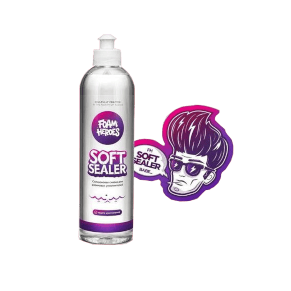 Foam Heroes Soft Sealer FHB113 силиконовая смазка для резиновых уплотнителей 500 мл